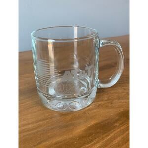 RARE AT&T Logo Telephone Glass Phone Company Vtg 2000 Retro Coffee Tea Mug Cup